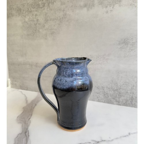 Vintage studio pottery pitcher - pottery,
