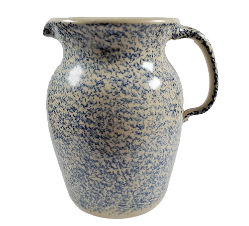 Vintage blue spongeware - vintage,