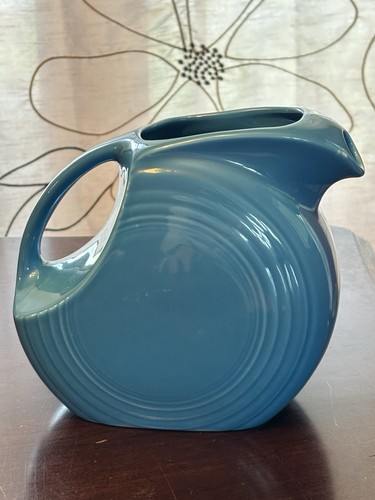 Fiesta ware disk pitcher - fiesta,