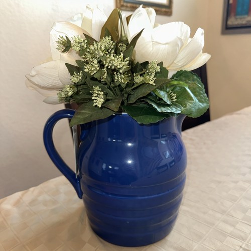 Large royal blue ceramic - royal,