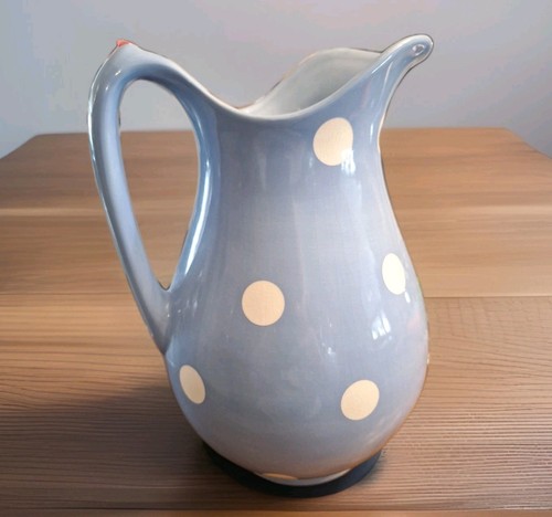 Vintage hallmark pitcher blue - vintage,