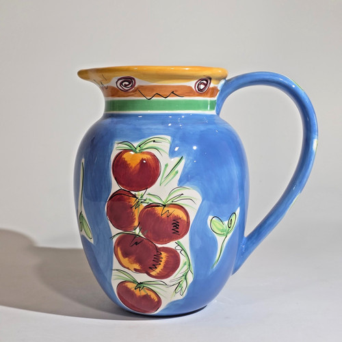 Hausen ware large pitcher - hausen, 9"