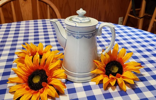Antique white and - antique, blue