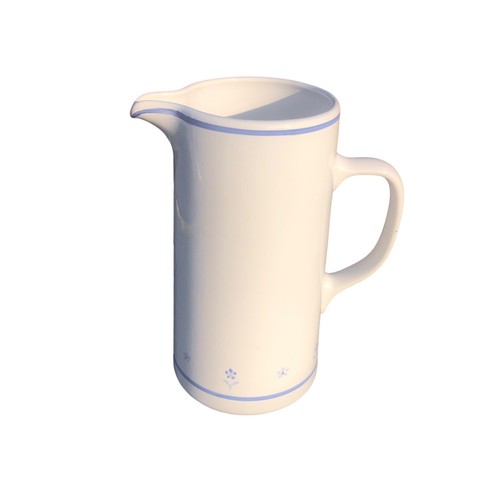 Ikea white blue pitcher - , jug
